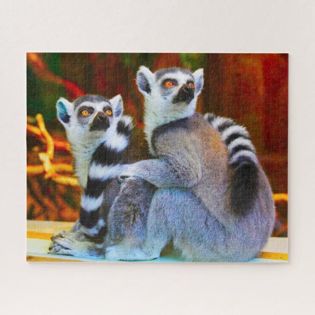 Lemurs. Jigsaw Puzzle (Horizontal)