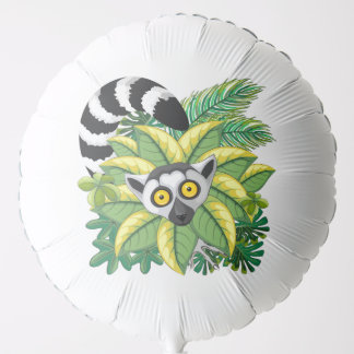 Lemurs of Madagascar in Exotic Jungle Balloon