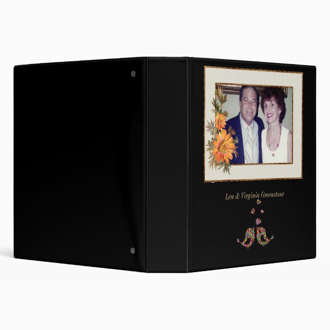 Len and Virginia 3 Ring Binder (Background)