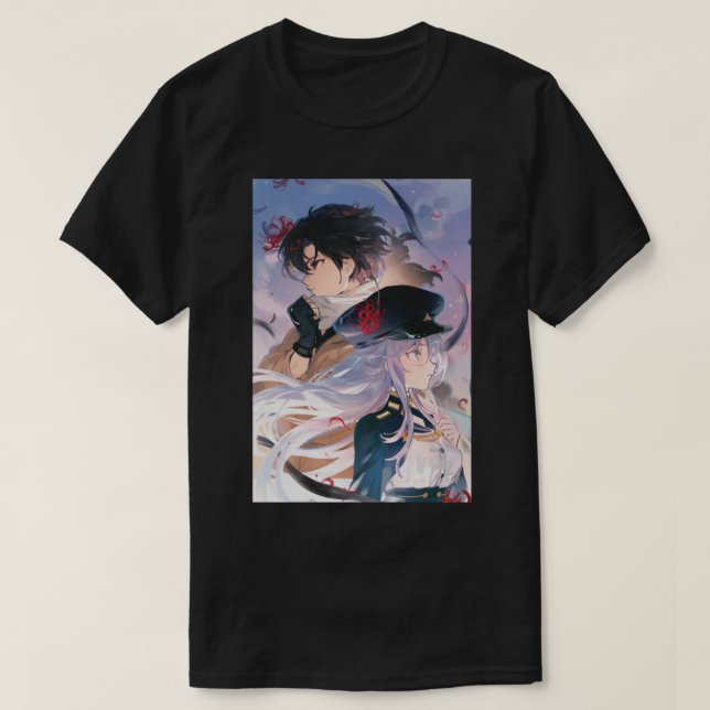 Lena and Shin - 86 Eighty Six   T-Shirt (Design Front)