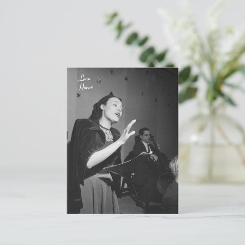 Lena Horne Postcard
