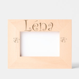 "Léna" Standing Photo Frame – Newborn Gift