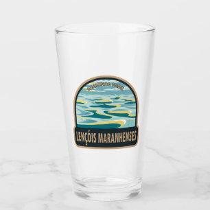 Lencois Maranhenses National Park Brazil Vintage Glass