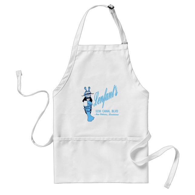 Lenfants Restaurant New Orleans Adult Apron (Front)