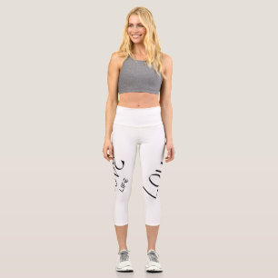 Lengging - Love Life Capri Leggings