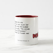 Leni Brand Wisdom - WWLD? Two-Tone Coffee Mug (Center)