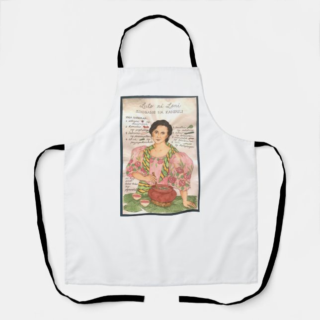 Leni Robredo 2022 Apron Luto ni Leni (Front)