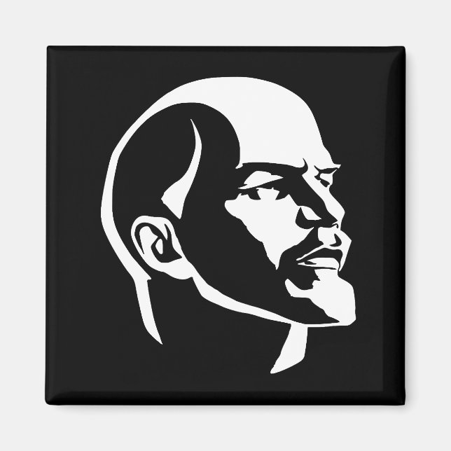Lenin Head Magnet (Front)
