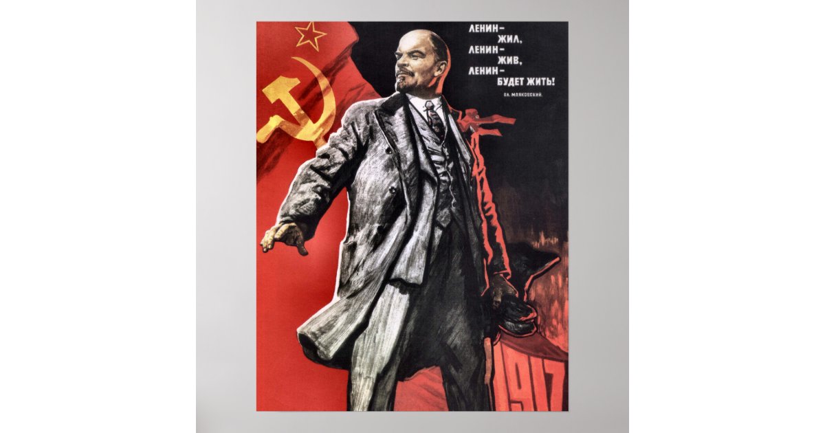 russian revolution propaganda posters lenin