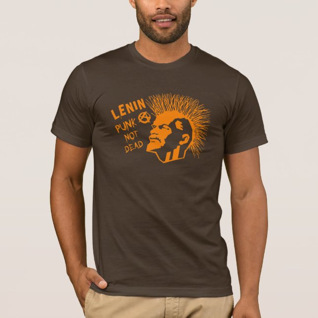 Lenin Punk Not Dead C T-Shirt (Front)