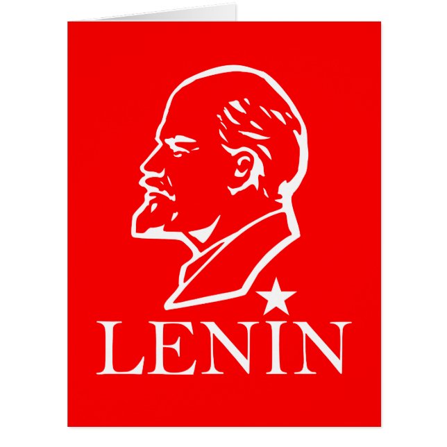 Lenin, USSR, CCCP, Soviet Union, Communism (Front)