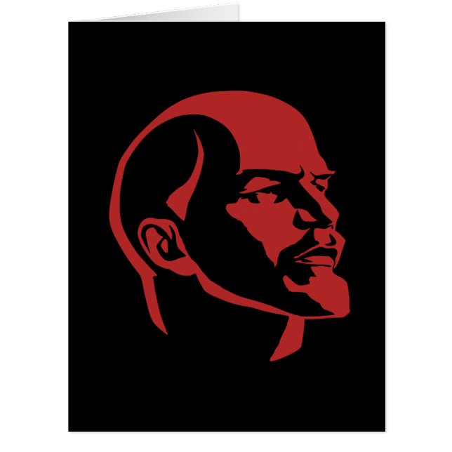 Lenin, USSR, CCCP, Soviet Union, Communism Cards (Front)