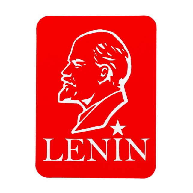 Lenin, USSR, CCCP, Soviet Union, Communism Magnet (Vertical)