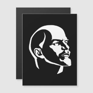 Lenin, USSR, CCCP, Soviet Union, Communism Magnetic Invitation