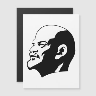 Lenin, USSR, CCCP, Soviet Union, Communism Magnetic Invitation