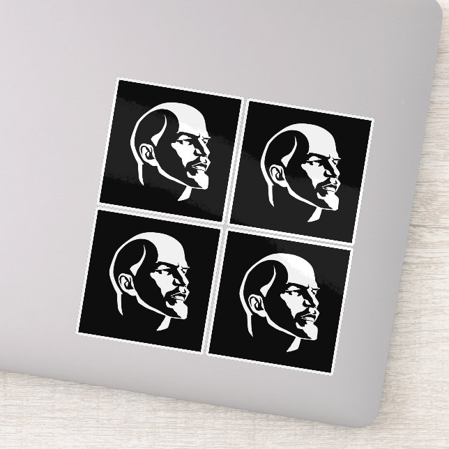 Lenin, USSR, CCCP, Soviet Union, Communism Sticker (Detail)
