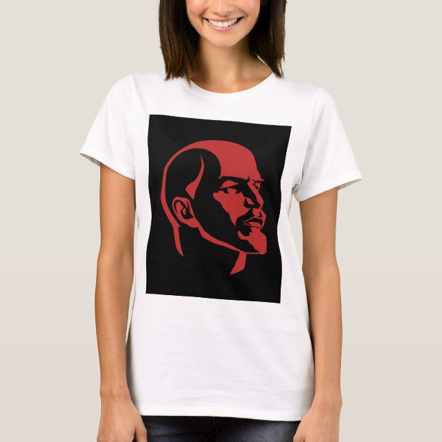 Lenin, USSR, CCCP, Soviet Union, Communism T-Shirt (Front)
