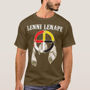 Lenni Lenape Delaware Native American Indians Medi T-Shirt