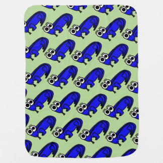 Lennie Lizard Baby Blanket
