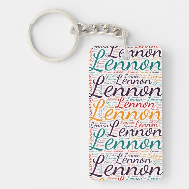 Lennon Keychain (Front)