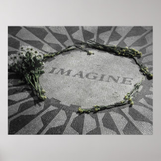 Lennon Memorial Poster
