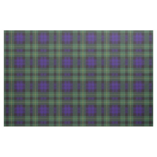 Lennox clan Plaid Scottish tartan Fabric