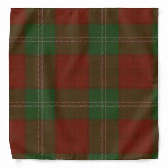 Lennox Clan Tartan Bandana (Front)