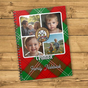 Lennox Family Photo Collage Notebook
