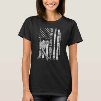Lennox Gastaut Syndrome Awareness Usa American Fla T-Shirt