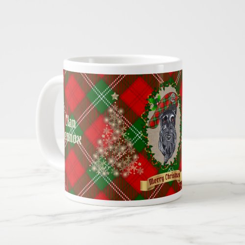 Lennox Personalized Christmas  Giant Coffee Mug