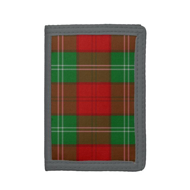 Lennox Tartan Tri-fold Wallet (Front Vertical)