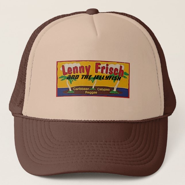 Lenny Frisch and the JELLYFISH Trucker Hat (Front)