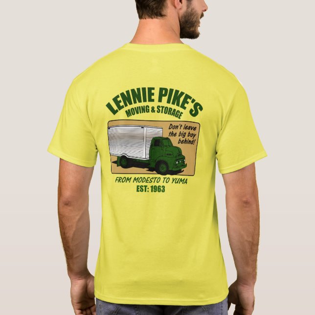 Lenny Pike's Moving & Storage T-Shirt (Back)