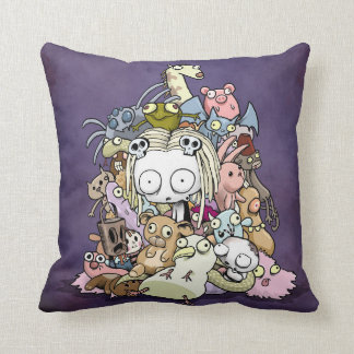 Lenore: Toy Pile! Throw Pillow