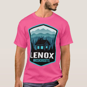 Lenox Massachusetts Mountain Town Cabin  T-Shirt