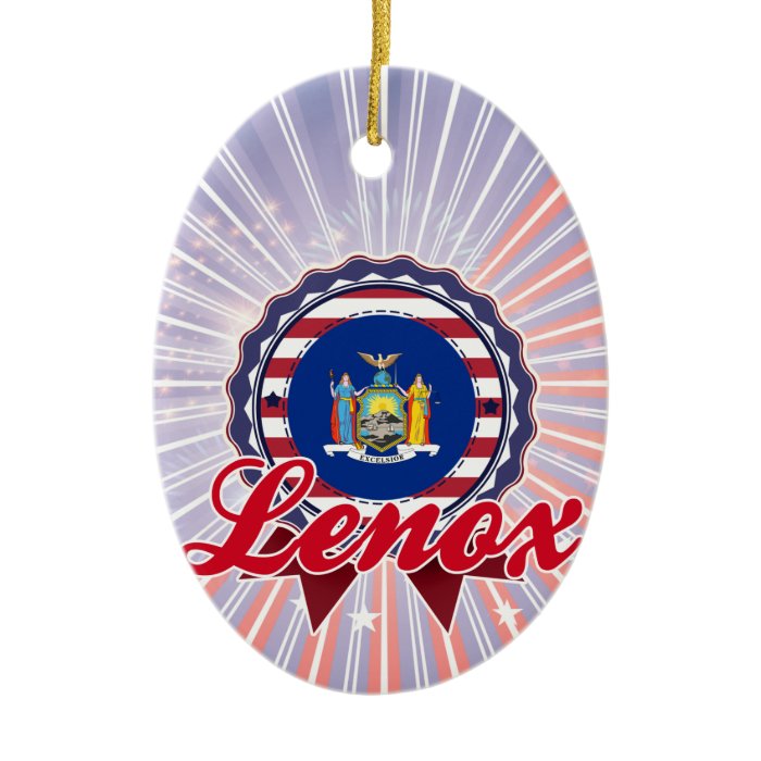 Lenox, NY Christmas Tree Ornaments