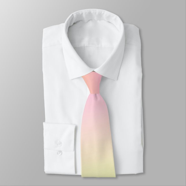 Lens Flare Bright Colors Neck Tie (Tied)