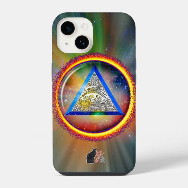 Lens of Providence Iphone Case (Back)