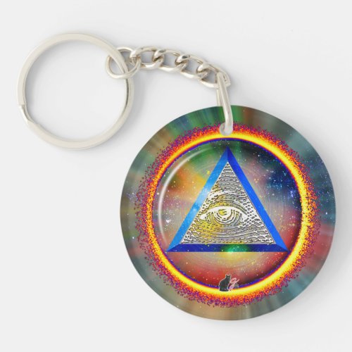 Lens of Providence Keychain