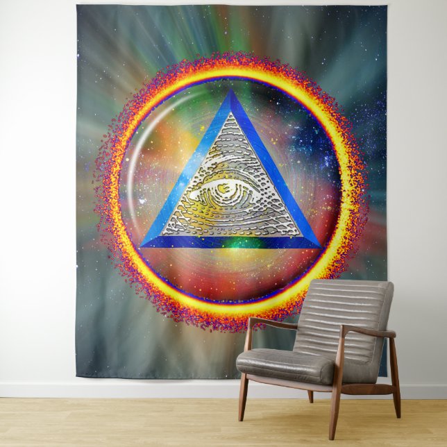 Lens Of Providence Tapestry (In Situ)