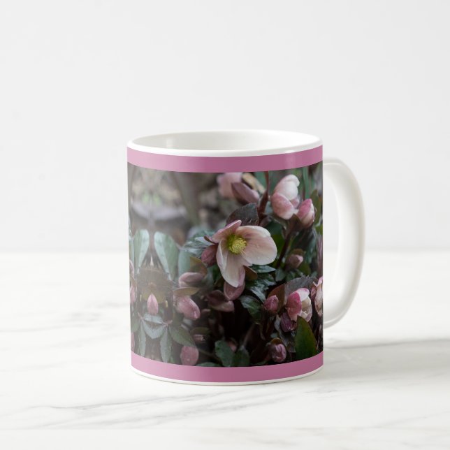 Lenten Rose Coffee Mug (Front Right)