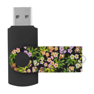 Lenten Rose Hellebore Flowers USB 64GB Flash Drive