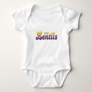 Lentils, Eat Baby Bodysuit