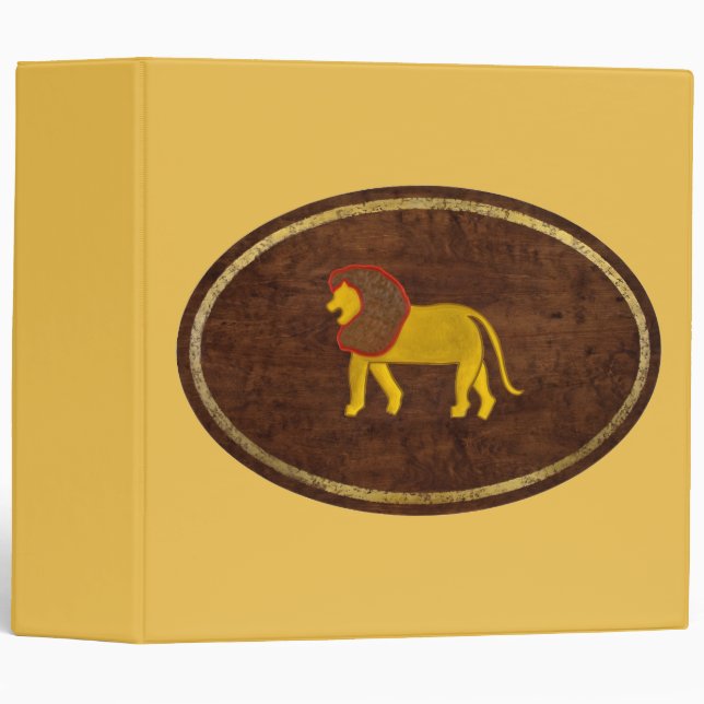 Leo 2008 3 ring binder (Front/Spine)