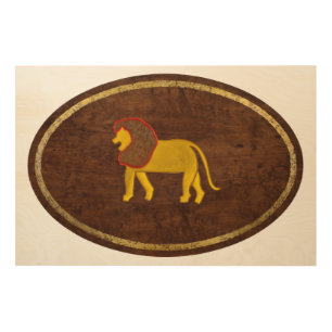 Leo 2008 wood wall decor