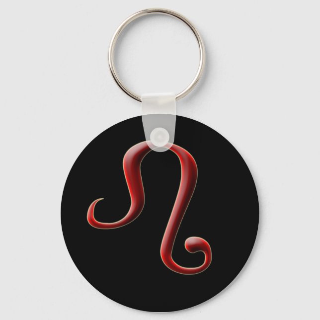 Leo #2 Keychain (Front)