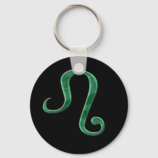 Leo #3 Keychain (Front)