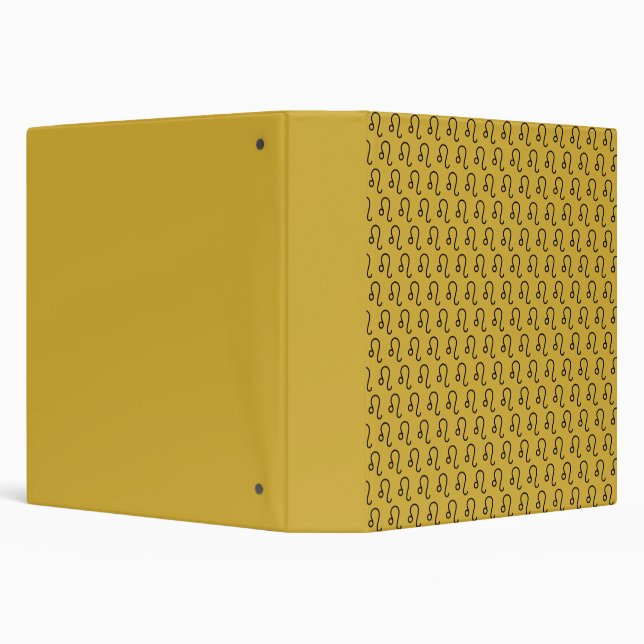 Leo 3 Ring Binder (Background)