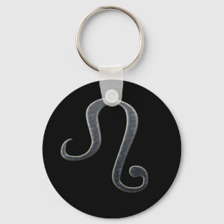 Leo #4 Keychain