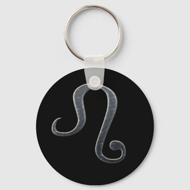 Leo #4 Keychain (Front)